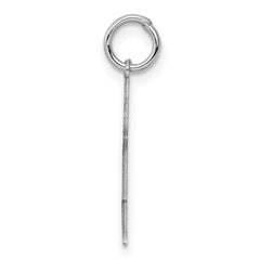 Sterling Silver Rhodium-plated Kid Charm - 20