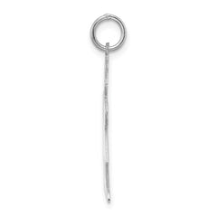 Sterling Silver Rhodium-plated Kid Charm - 19