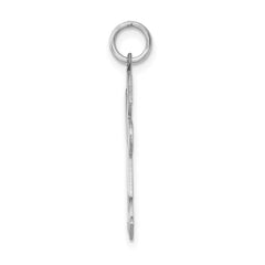 Sterling Silver Rhodium-plated Kid Charm - 22