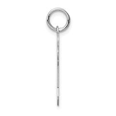 Sterling Silver Rhodium-plated Kid Charm - 25