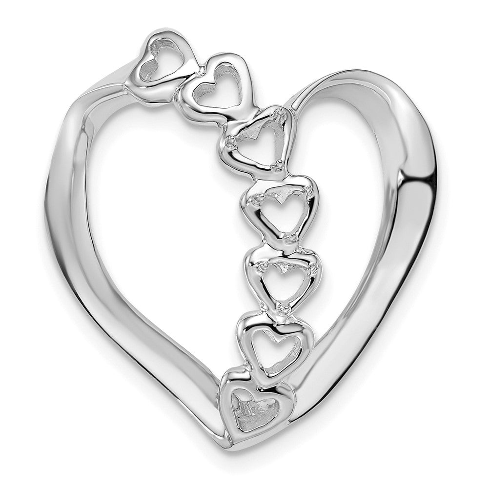 10kw Synthetic Diamond Family Heart Slide - 2