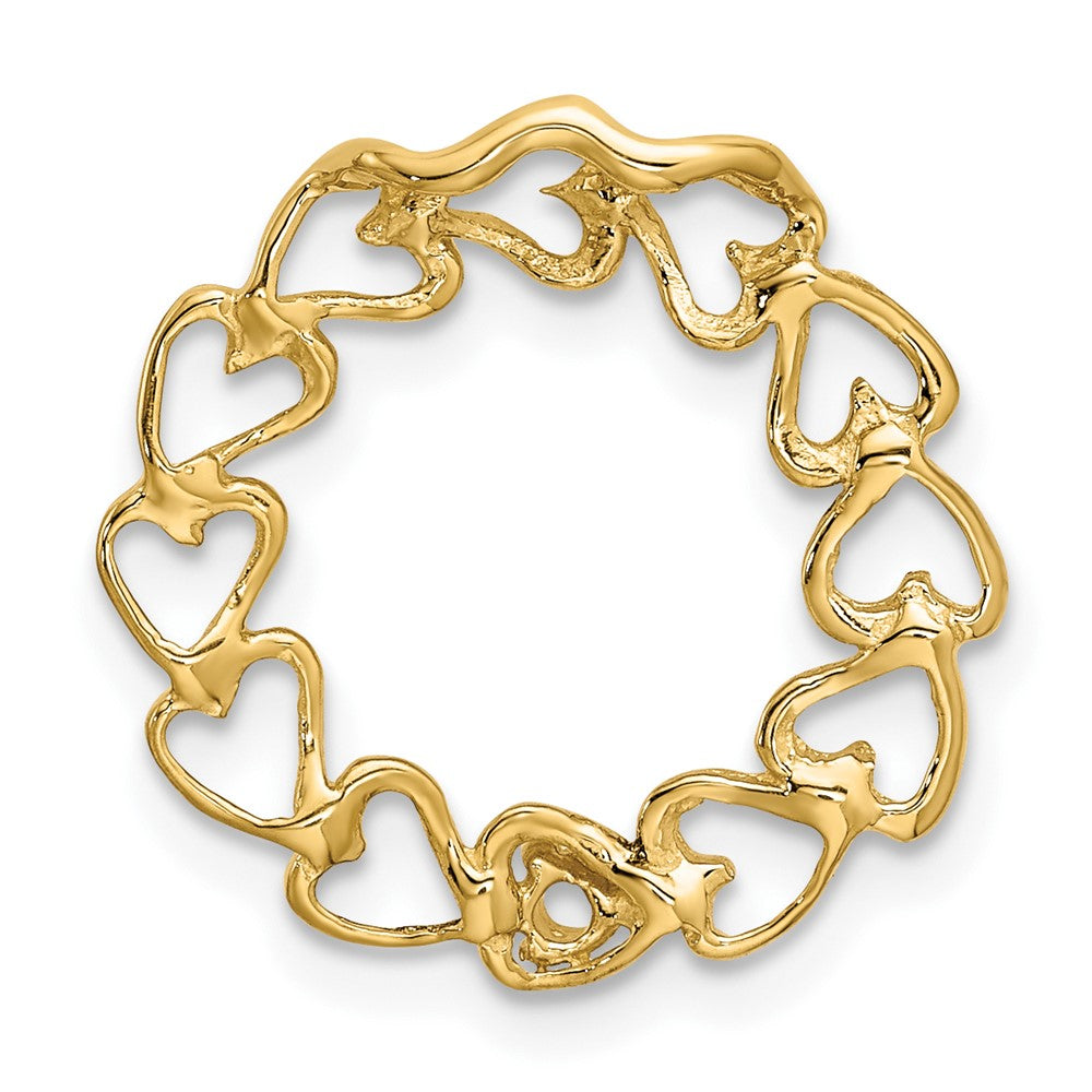 14k 1 Genuine Stone Family Pendant
