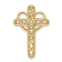 14k Synthetic Diamond Family Jewelry Pendant - 4