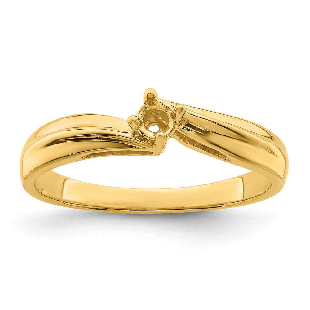 14k 3mm Synthetic Family Jewelry Ring - 3
