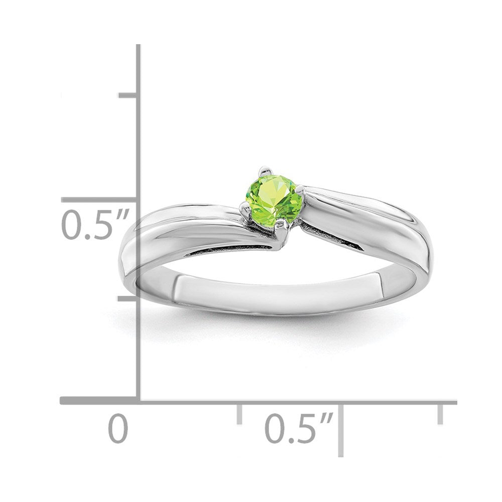Sterling Silver Rhodium-plated Family Jewelry Ring - 37