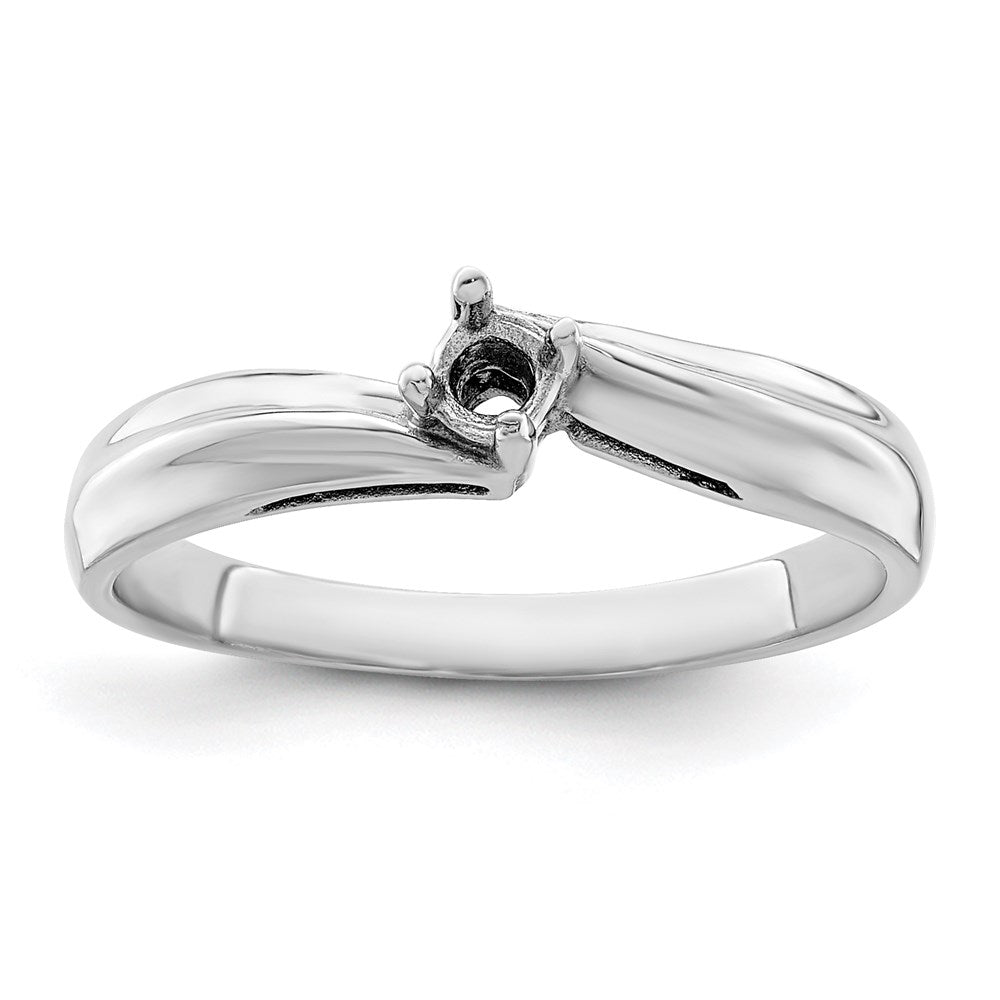 Sterling Silver Rhodium-plated Family Jewelry Ring - 37
