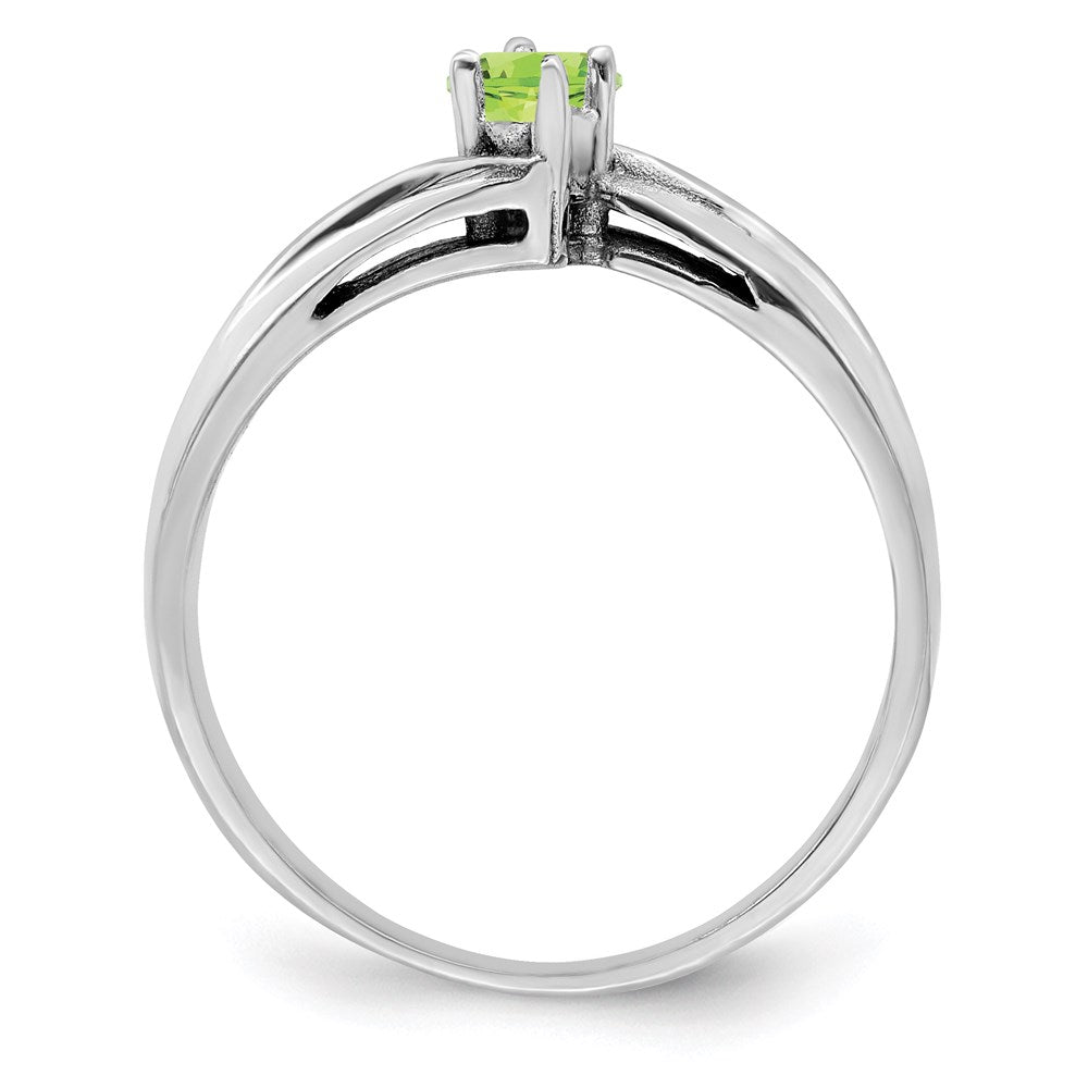 Sterling Silver Rhodium-plated Family Jewelry Ring - 37