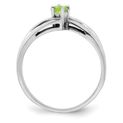 Sterling Silver Rhodium-plated Family Jewelry Ring - 37