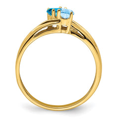 14k Synthetic Family Jewelry Ring - 98
