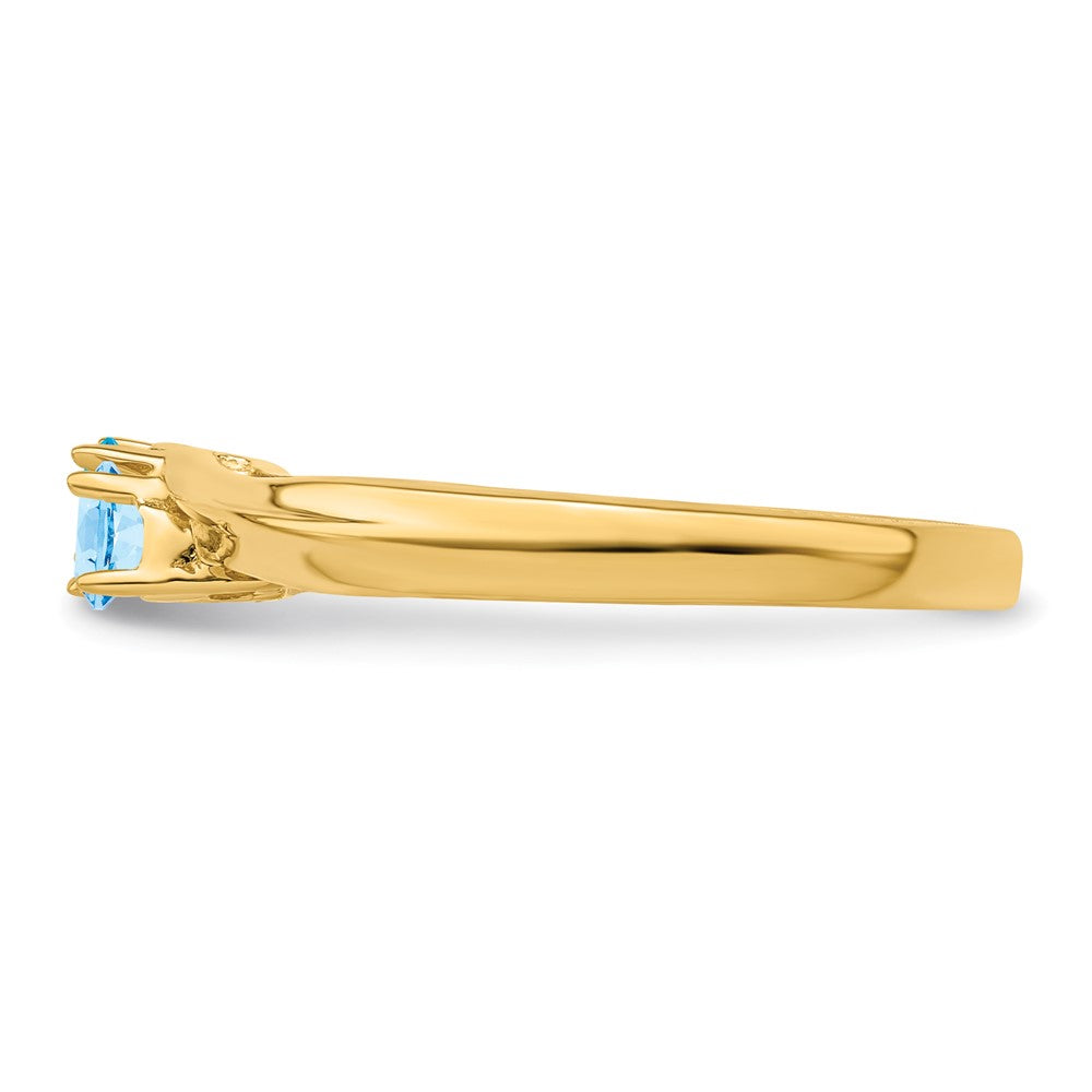 14k Synthetic Family Jewelry Ring - 98