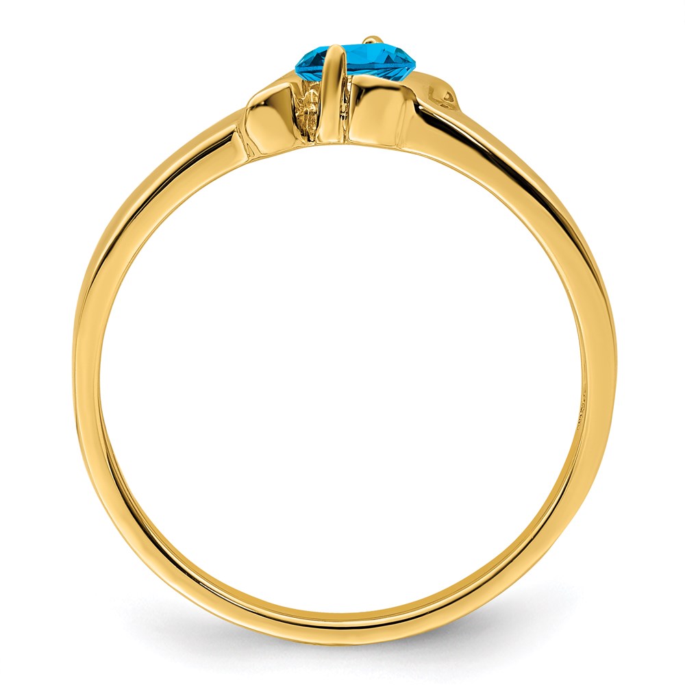 14k Synthetic Family Jewelry Ring - 101