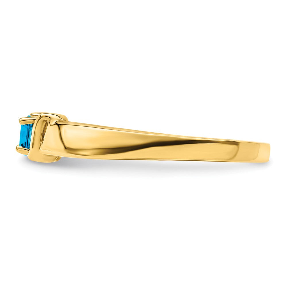 14k Synthetic Family Jewelry Ring - 101