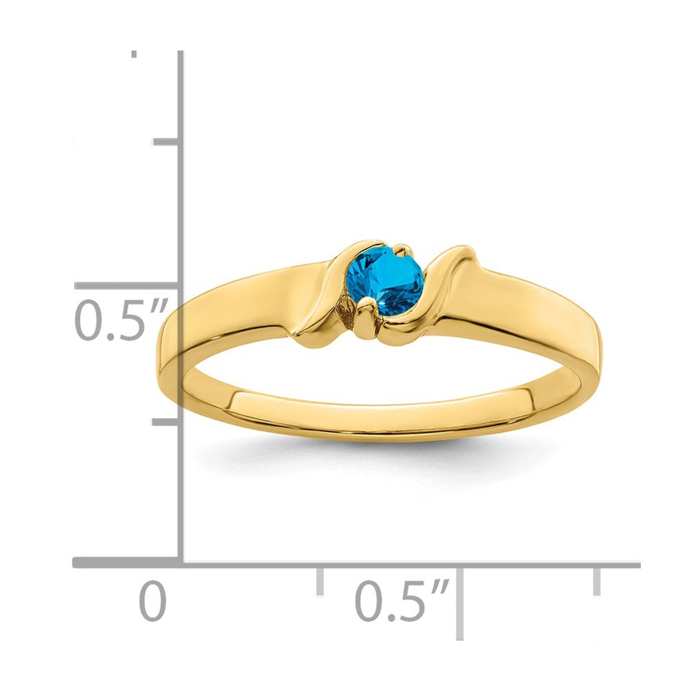14k Synthetic Family Jewelry Ring - 101