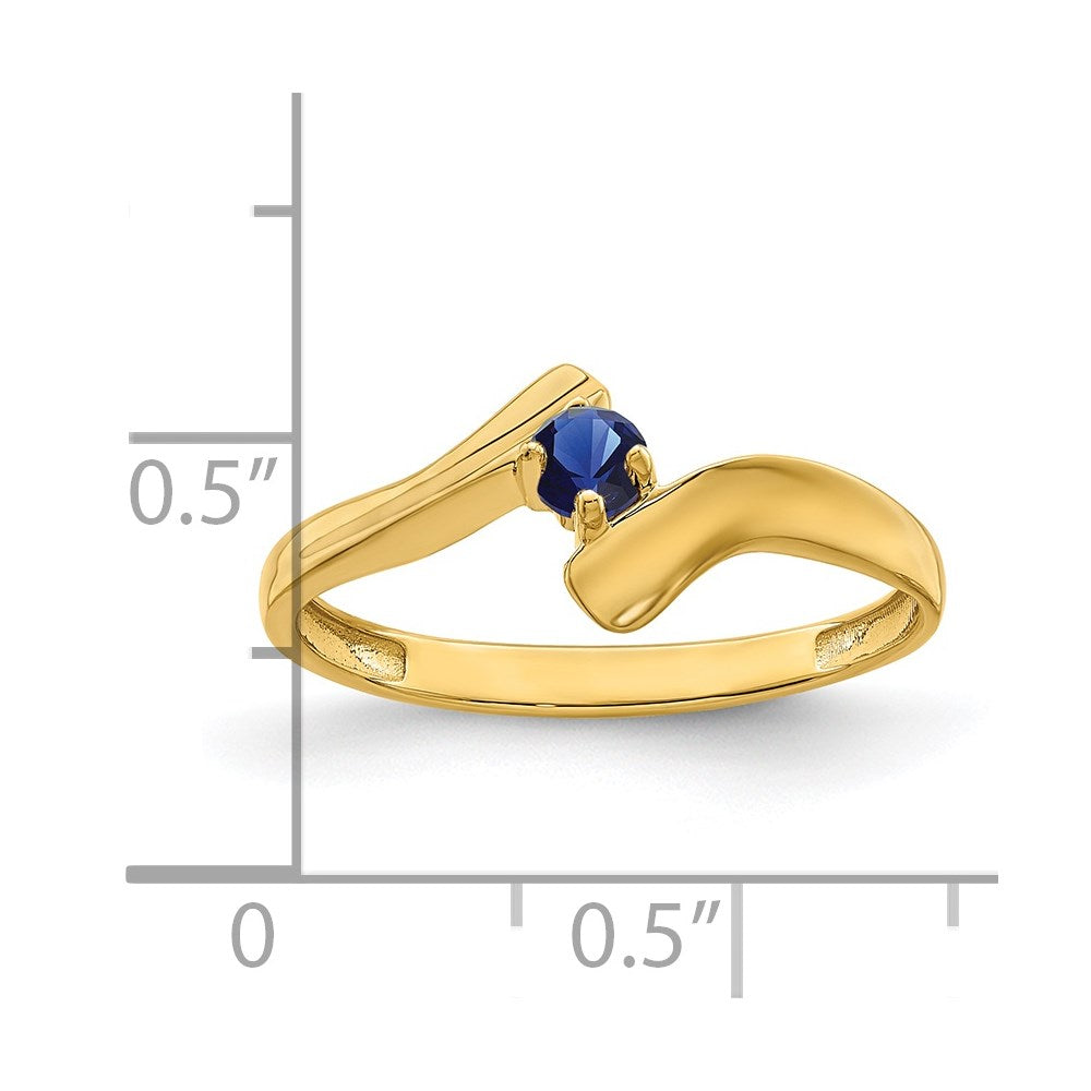 14k Synthetic Family Jewelry Ring - 109