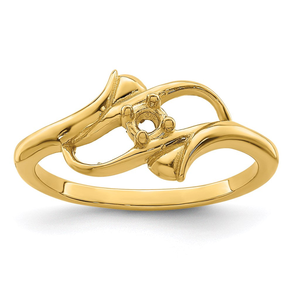 14k Synthetic Family Jewelry Ring - 17