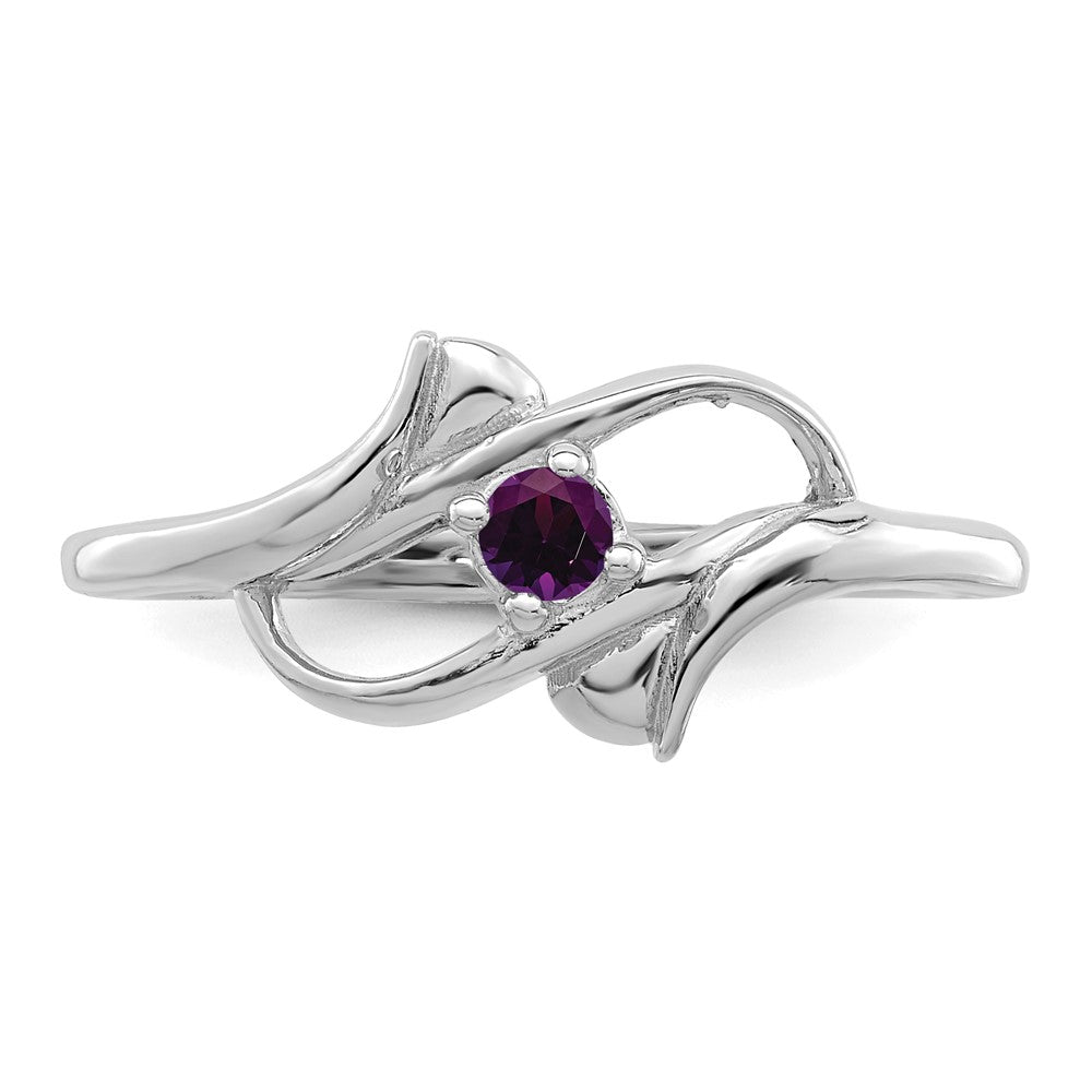 Sterling Silver Rhodium-plated Family Jewelry Ring - 146