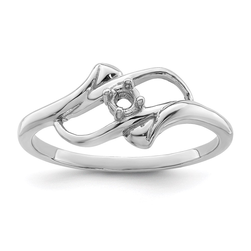 Sterling Silver Rhodium-plated Family Jewelry Ring - 146