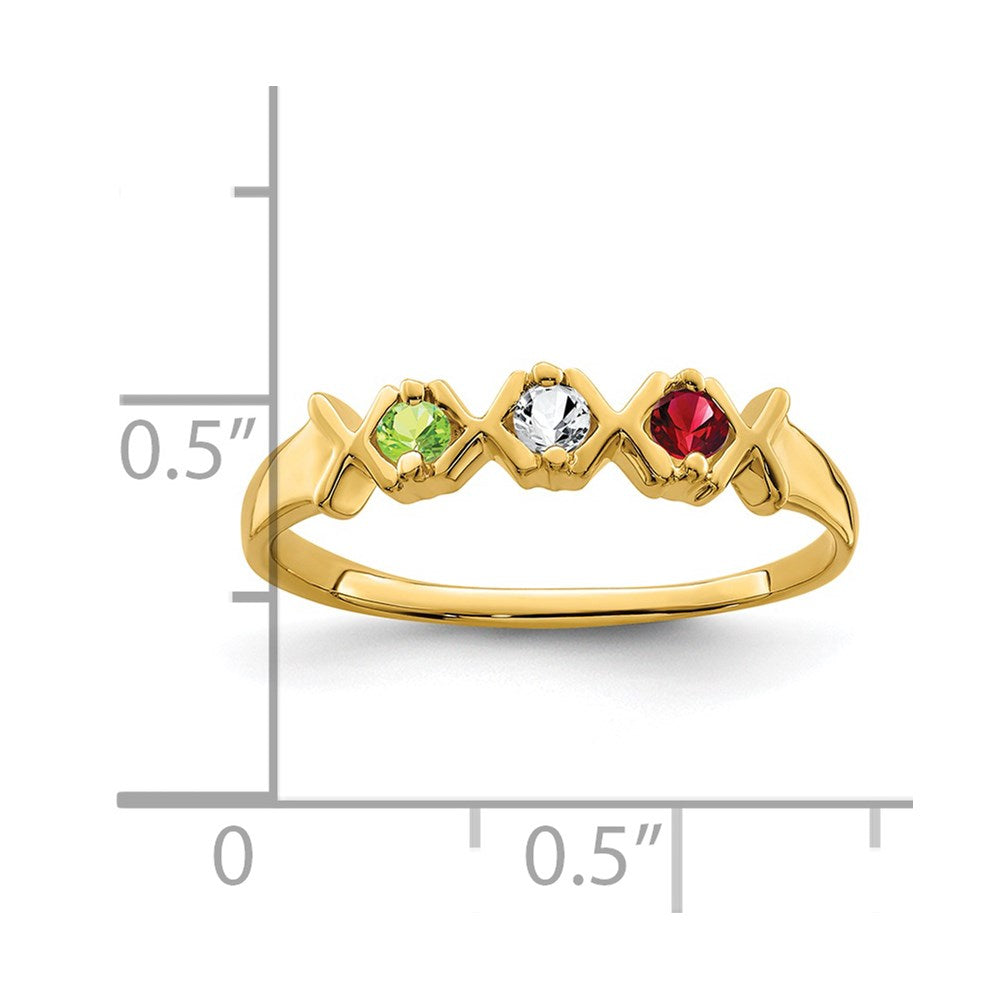 14k Family Jewelry Ring - 31
