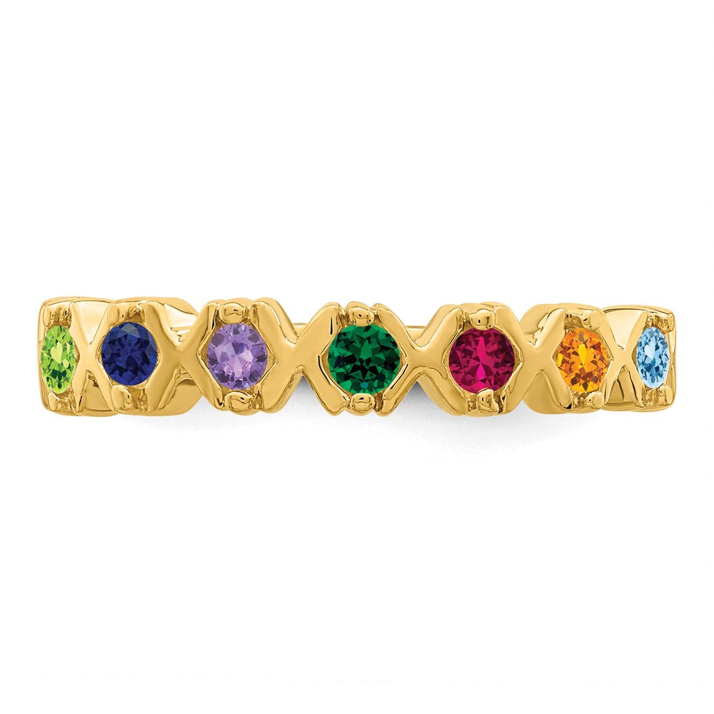 14k Family Jewelry Ring - 33