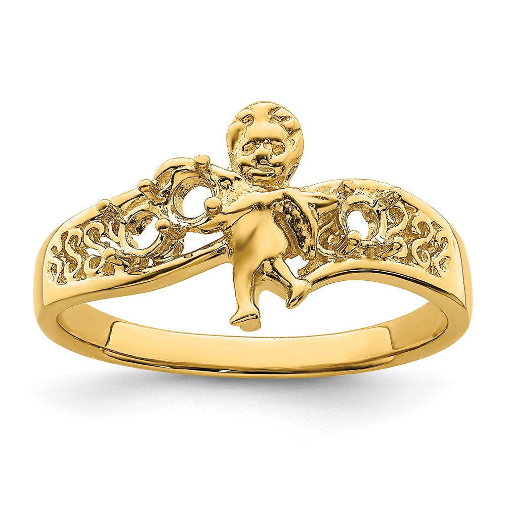 14k Synthetic Family Jewelry Ring - 108