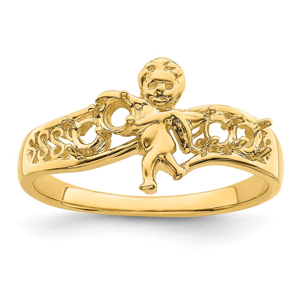 14k Synthetic Family Jewelry Ring - 49