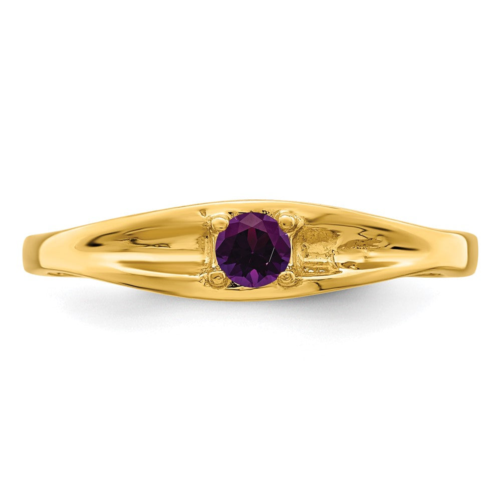 14k Synthetic Family Jewelry Ring - 63