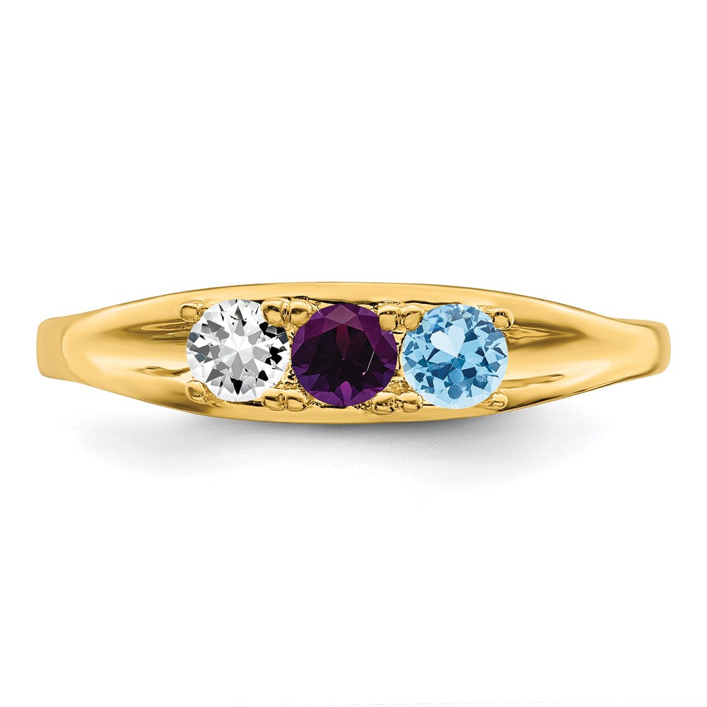 14k Family Jewelry Ring - 22
