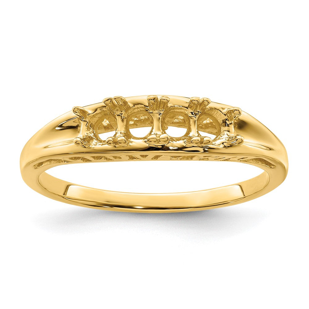 14k Synthetic Family Jewelry Ring - 38
