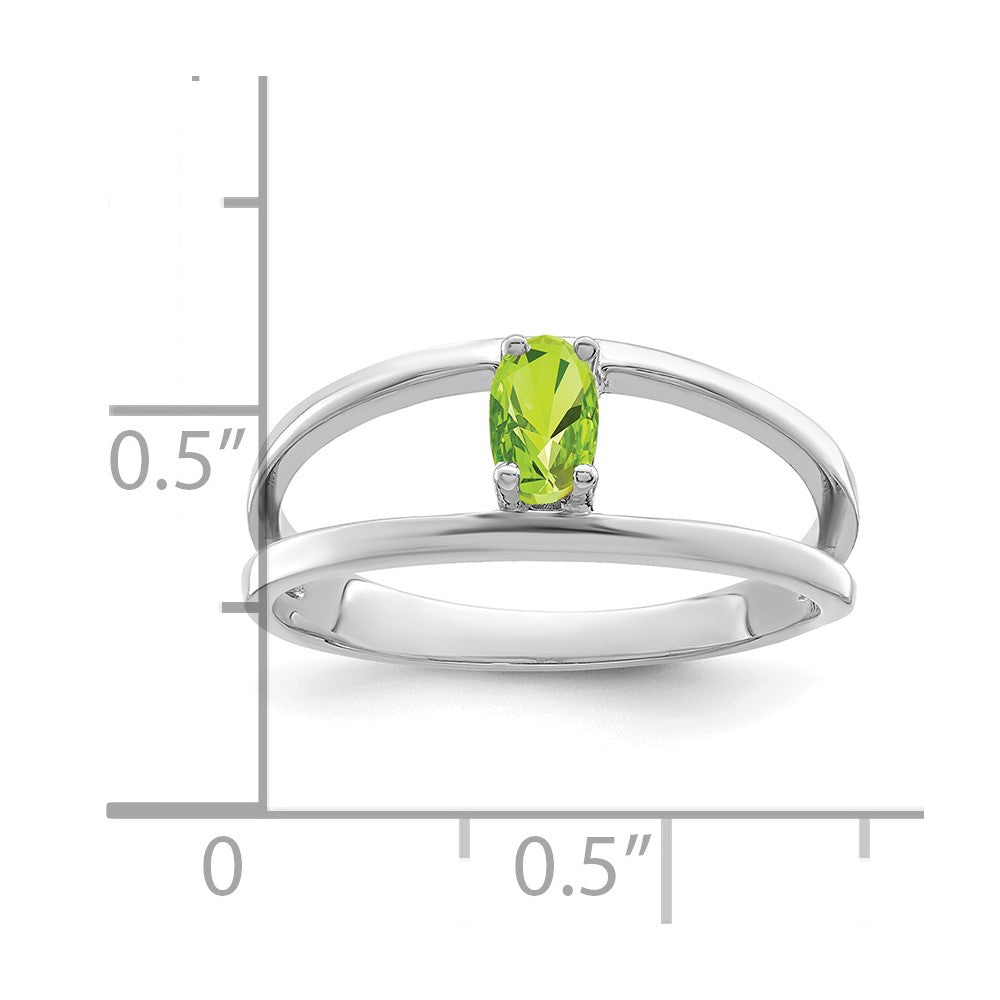 Sterling Silver Rhodium-plated Family Jewelry Ring - 138