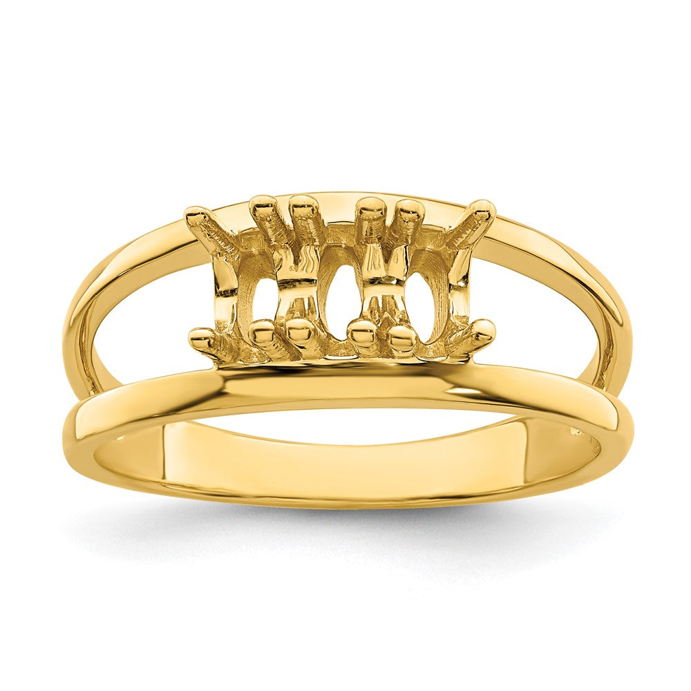 14k Synthetic Family Jewelry Ring - 30
