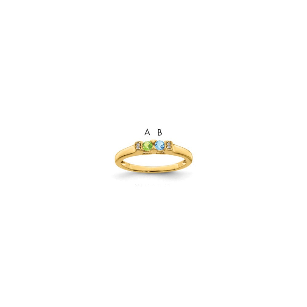 14K Family Jewelry Diamond Semi-Set Ring - 21