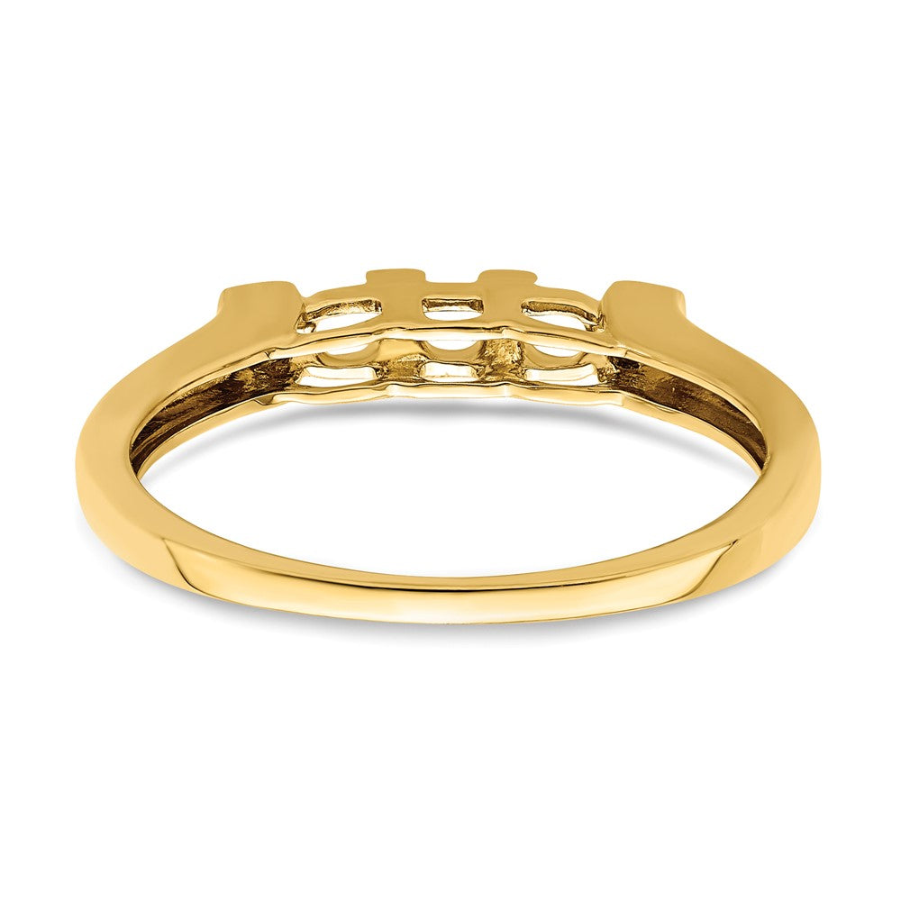 14K Family Jewelry Diamond Semi-Set Ring - 12