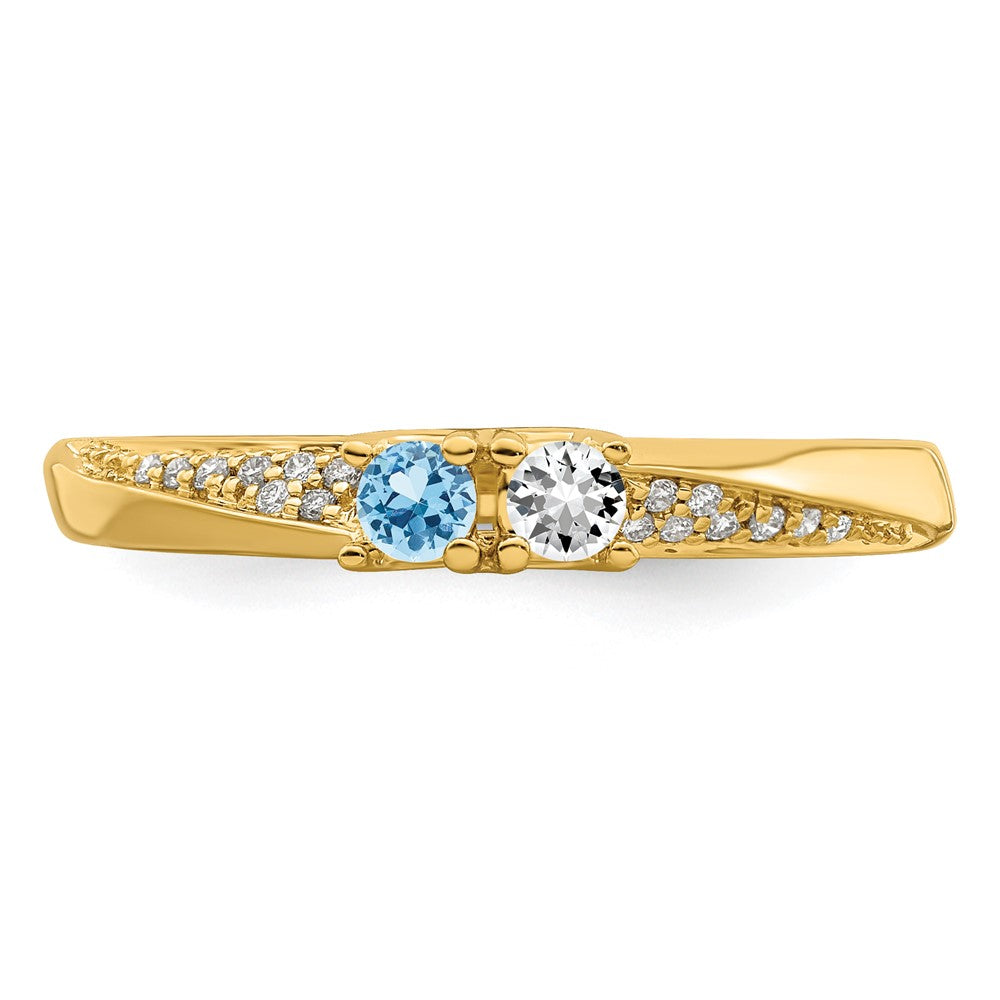 14K Family Jewelry Diamond Semi-Set Ring - 24