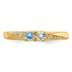 14K Family Jewelry Diamond Semi-Set Ring - 24