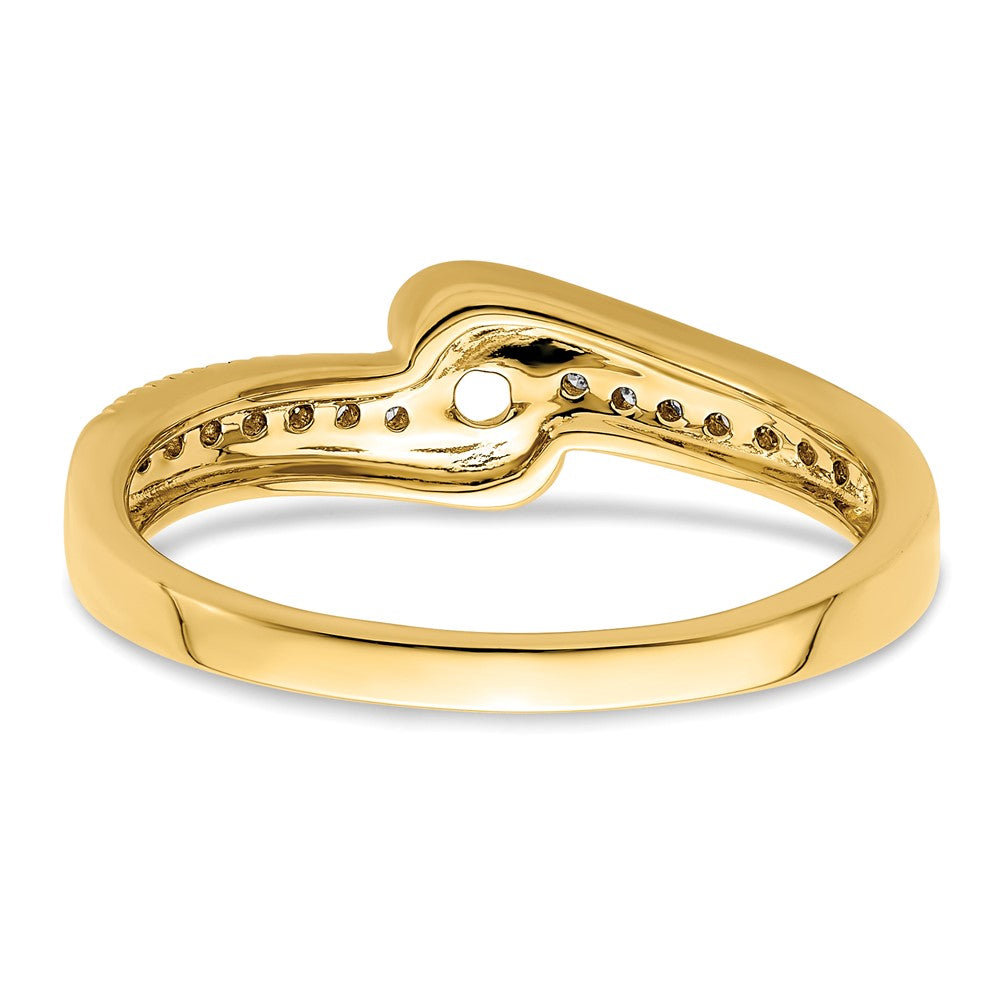 14K Family Jewelry Diamond Semi-Set Ring - 16