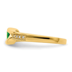 14K Family Jewelry Diamond Semi-Set Ring - 18