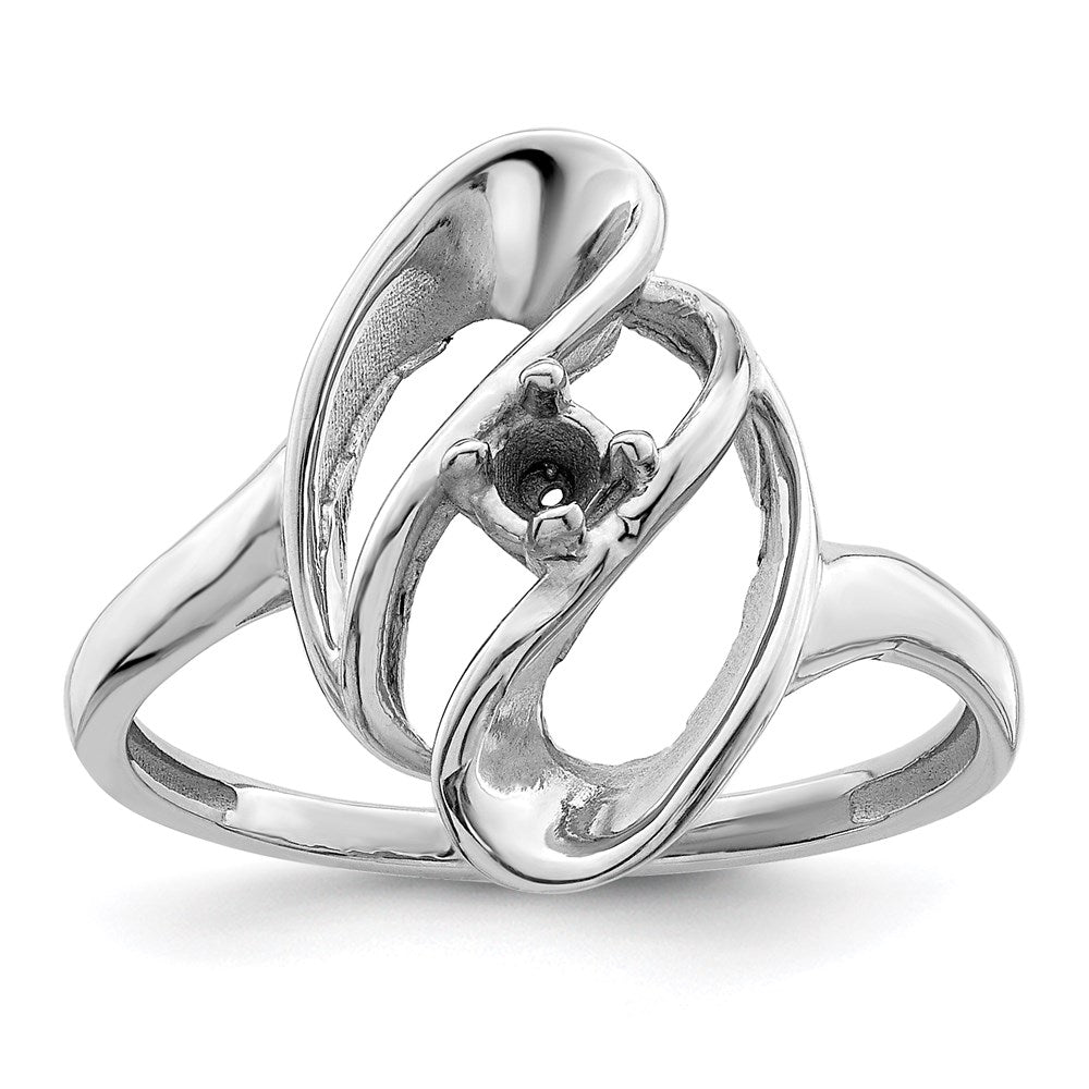 Sterling Silver Rhodium-plated Family Jewelry Ring - 69