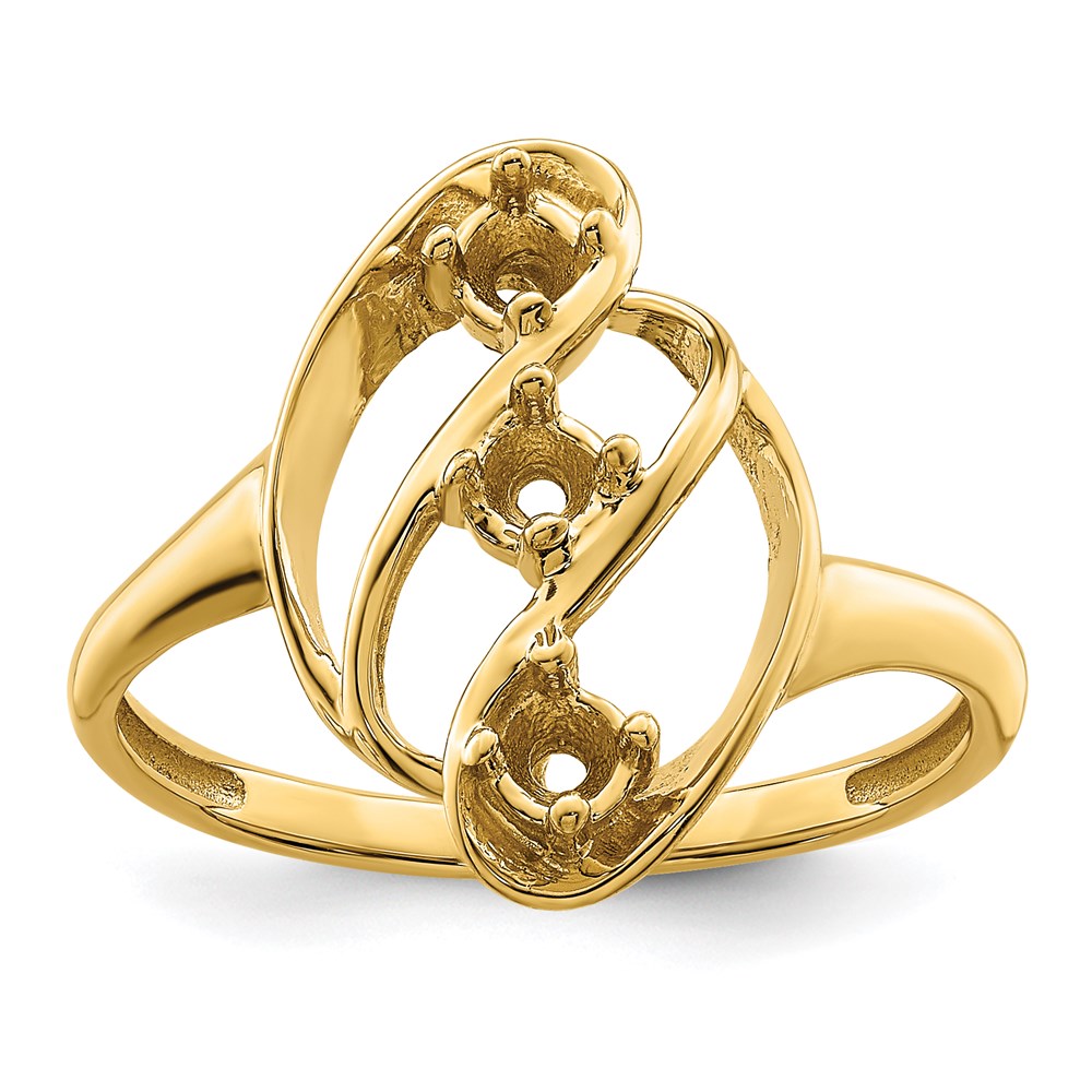 14k Synthetic Family Jewelry Ring - 70