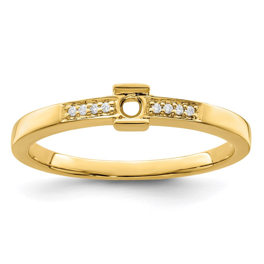 14K Family Jewelry Diamond Semi-Set Ring - 26