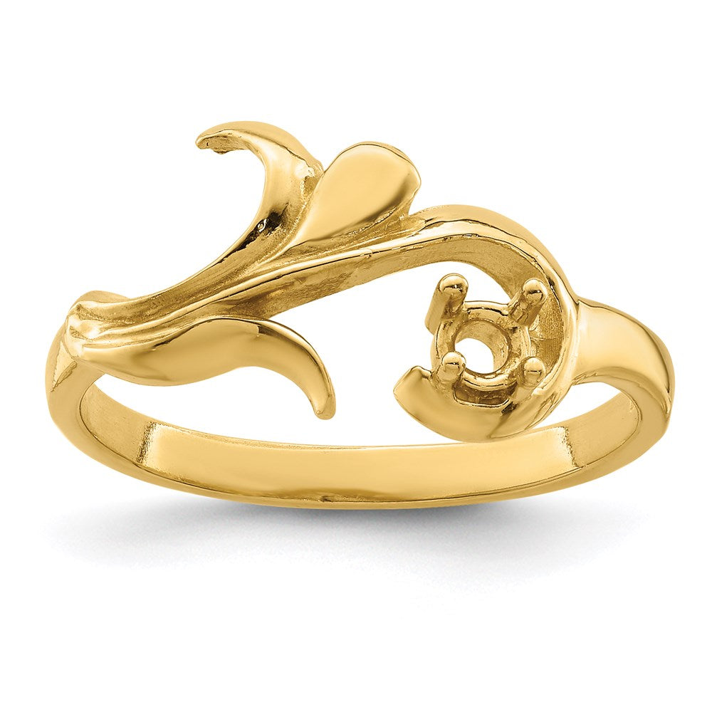 14k 3mm Synthetic Family Jewelry Ring - 5