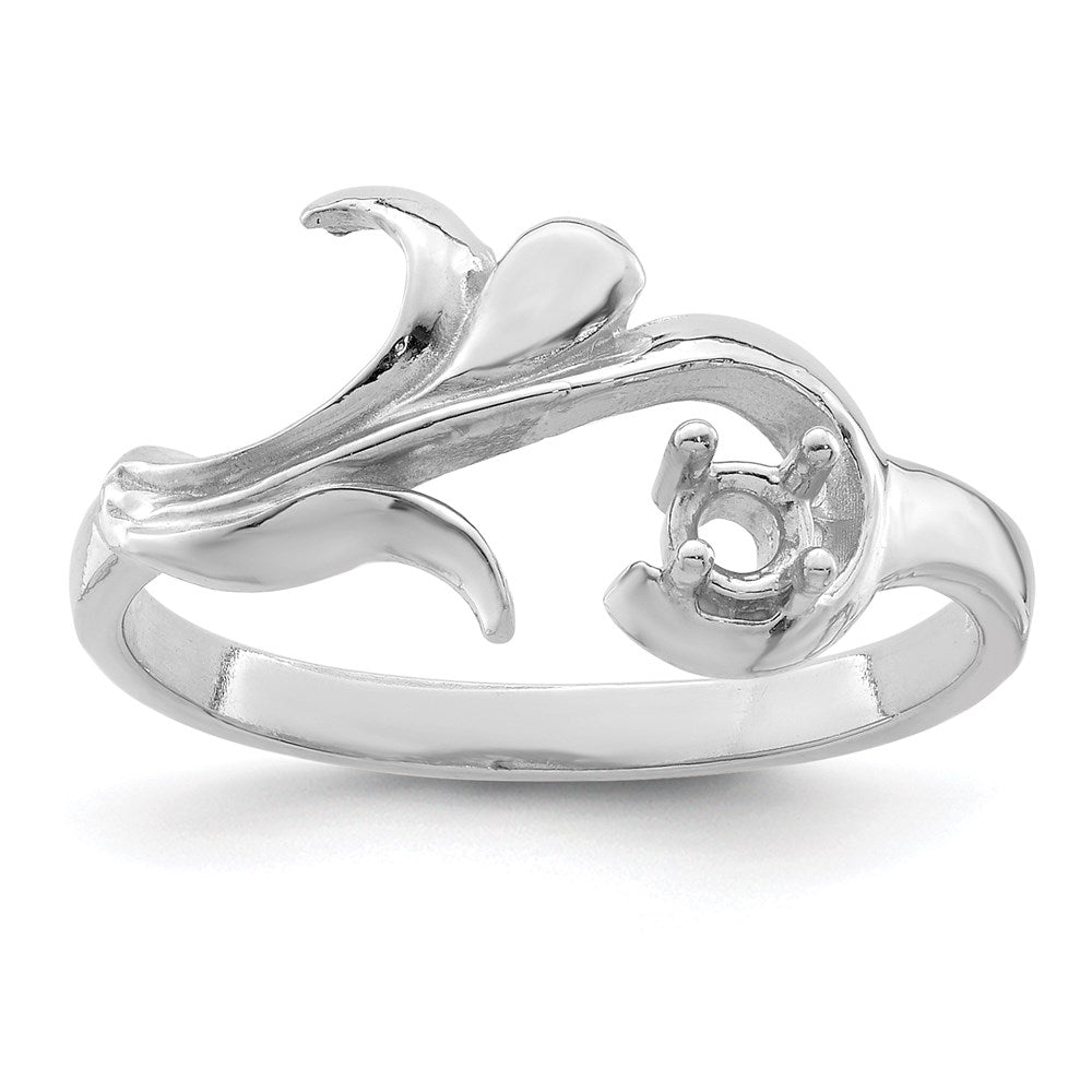 Sterling Silver Rhodium-plated Family Jewelry Ring - 113