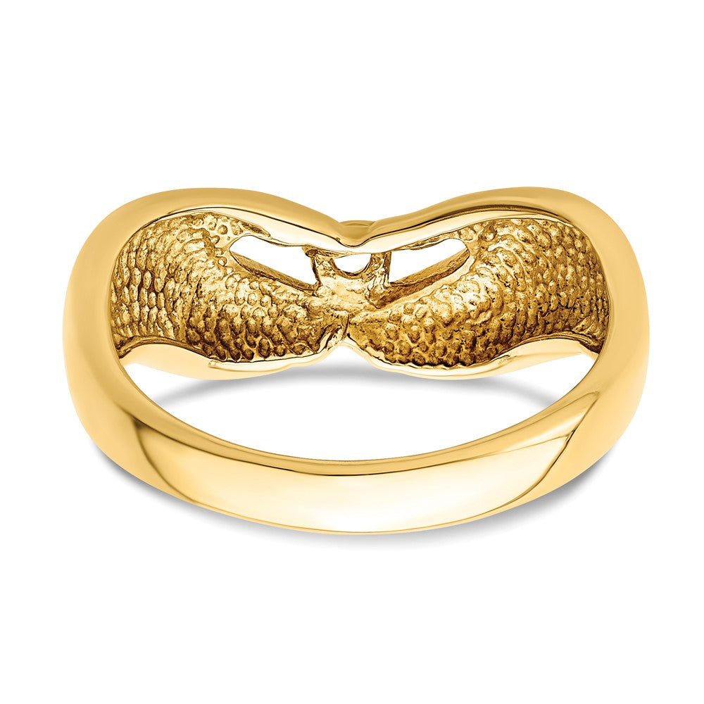 14k 1 Synthetic Stone Family Ring