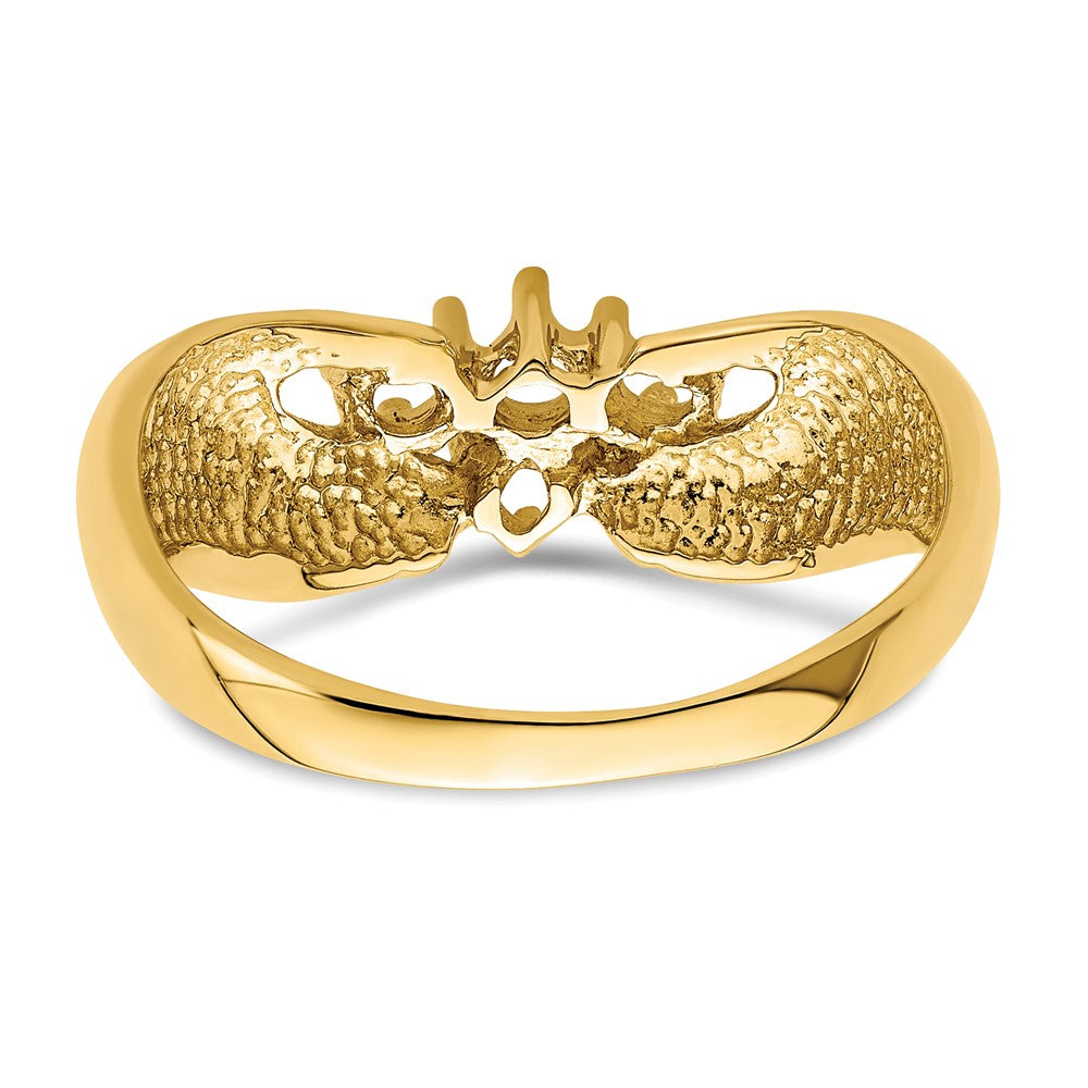 14k 4 Genuine Stone Family Ring