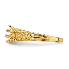 14k 2 Stone Family Ring Mounting - 2