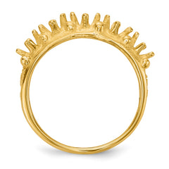 14k 5 Stone Family Ring Mounting