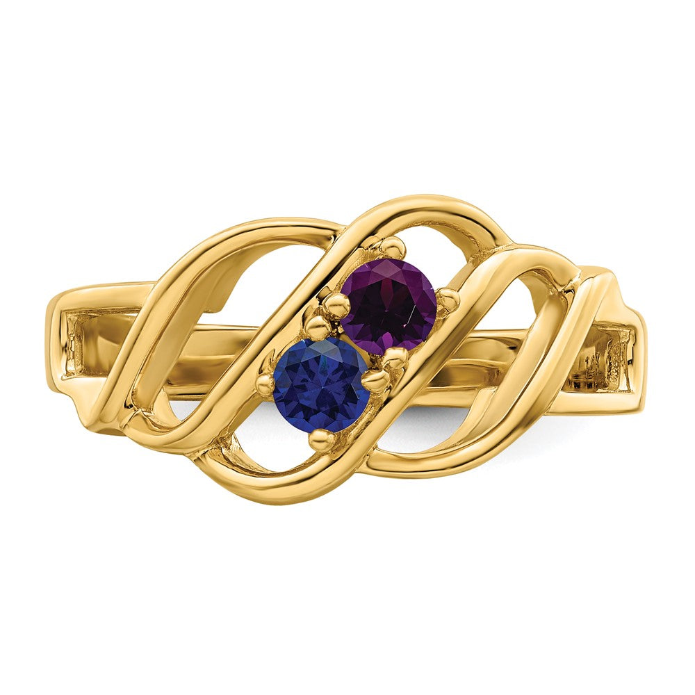 14k Family Jewelry Ring - 19