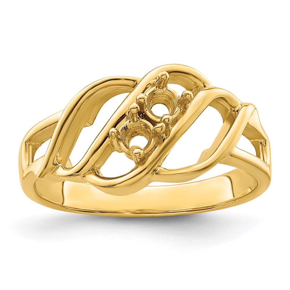 14k Synthetic Family Jewelry Ring - 113