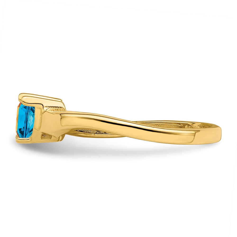 14k Synthetic Family Jewelry Ring - 44