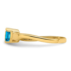 14k Synthetic Family Jewelry Ring - 44