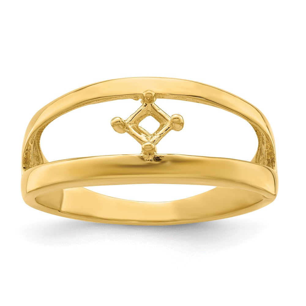 14k Genuine Family Jewelry Ring - 5